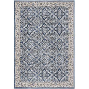 Tradicional neutro/azul alfombra 160 x 230