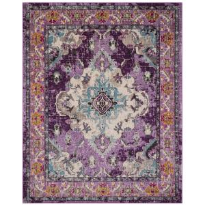 Tradicional violeta/azul claro alfombra 245 x 335