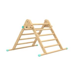 Triángulo de escalada plegable madera marrón FSC®