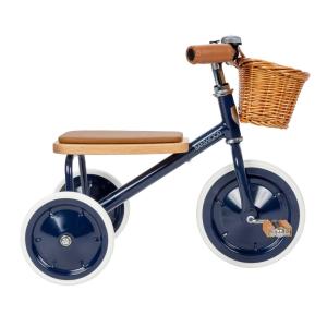 Triciclo azul marino para niños de 2 a 6 años