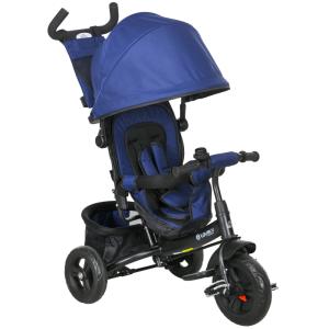 Triciclo para bebés 102x49x102 cm azul