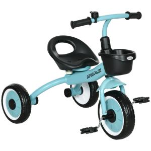 Triciclo para niños 70.5x53x58 cm azul