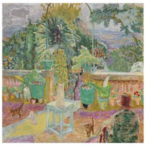 Une Terrasse à Grasse (La Terrasse) - Pierre Bonnard - cm.…