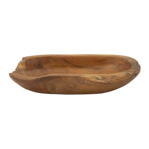 Vacíabolsillos de madera marrón cm 30x15x5,5
