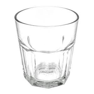 Vaso ancho de vidrio