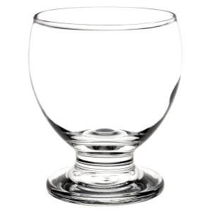 Vaso apilable de vidrio THEO