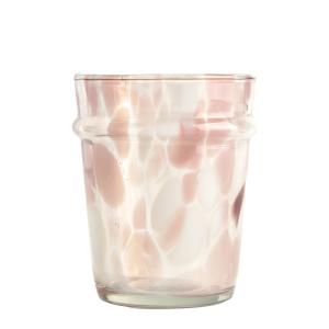 Vaso beira cristal multicolor diam. 8x10