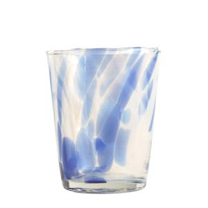 Vaso beira cristal multicolor diam. 8x9