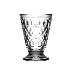 Vaso de agua de vidrio transparente - Set de 6