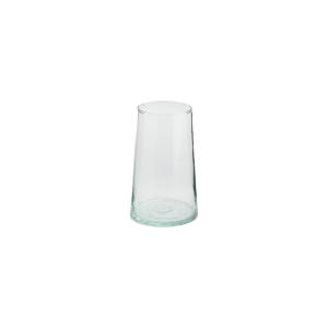 Vaso de agua grande de cristal transparente