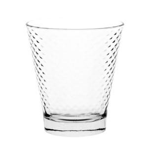 Vaso de cristal prensado