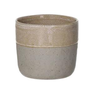Vaso de gres blanco H6.5