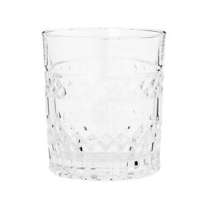 Vaso de vidrio tallado