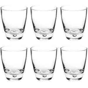 Vaso de vidrio transparente