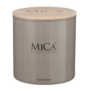 Vela aromática de vidrio topo