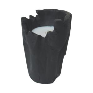 Vela de raíz negra modelo grande