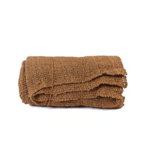 Vela de sombra de fibra de coco en marrón 1000x2x150 cm