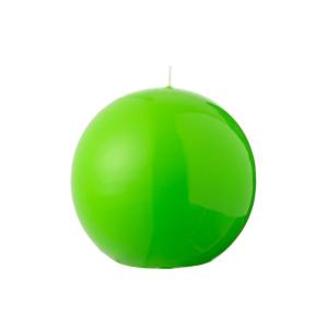 Vela esférica de 50 horas, verde, 15 cm de diámetro