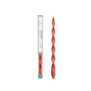 Vela espiral roja 40 cm