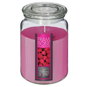Vela perfumada en cera rosa