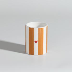 Vela perfumada ''Flor de azahar'' en recipiente de cerámica…