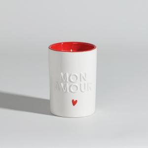 Vela perfumada ''Vainilla de cachemira'' en recipiente de c…