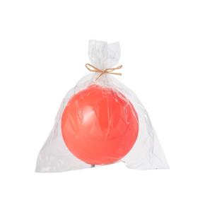 Vela redonda de 50 horas, roja, 15 cm de diámetro
