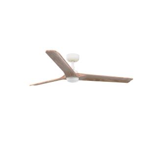 Ventilador con luz madera madera 132cm