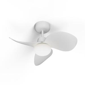 Ventilador de techo ligero con luz led blanco