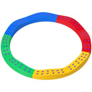 Viga de Equilibrio 125x125x8 cm Multicolor