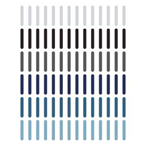 Vinilos decorativos adhesivos infantiles azul y gris