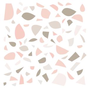 Vinilos decorativos adhesivos piedras para pared rosa y gris