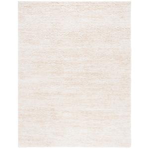 Yute shag marfil/beige alfombra 185 x 275
