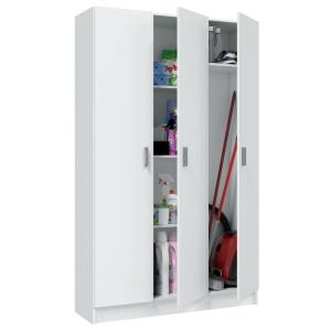 Armario escobero multiusos con tres puertas cocina en color…