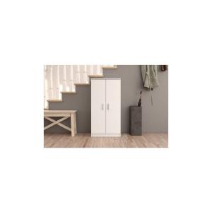 Mobelcenter - Mueble Zapatero Basic 2 Puertas - Color Blanc…