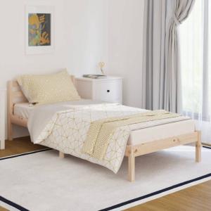 Estructura de cama,Cama industrial de madera maciza de pino…