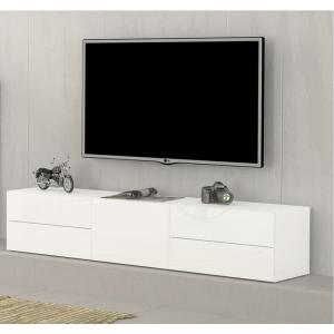 Dmora - Mueble para tv para salón, Made in Italy, mueble pa…