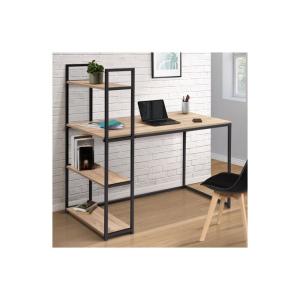 Idmarket - Mesa de escritorio para pc con librería, diseño…