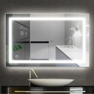 Skecten - Espejo de baño con luz led 60x80cm, Espejo de bañ…