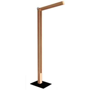 Ledbox - Lámpara Led de madera carfi 130, Blanco cálido, re…