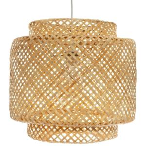Lámpara colgante con temática natural en bambú D.40CMD. 40…