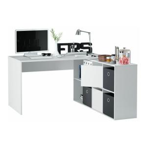 Mesa de escritorio Adapta XL Blanco Artik (Blanco Mate) 136…