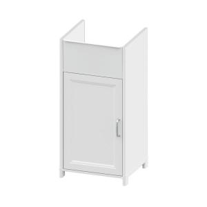 Armario lavadero 39x39x78cm para lavabo 1 puerta blanco Mini