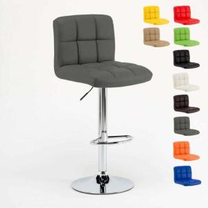 Taburete de cocina y bar alto giratorio ajustable con respa…