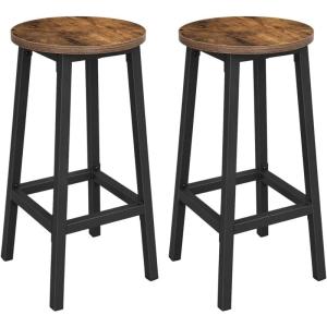 Vasagle - Juego de 2 Taburetes de Bar, Taburetes Altos de C…