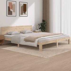 Vidaxl - Estructura de cama madera maciza 180x200 cm