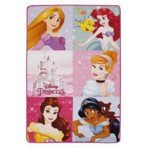 Alfombra Princesas Disney - Infantil - 80x120 - Base Antide…