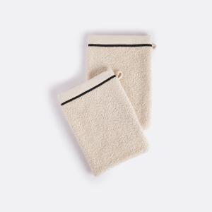 Lote de 2 guantes de baño Victor 675 gr/m2