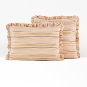 Funda de almohada de algodón/lino lavado, Morelia