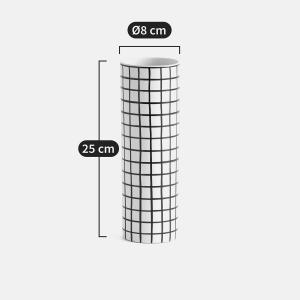 Jarrón de cerámica, al. 25 cm, Adamo